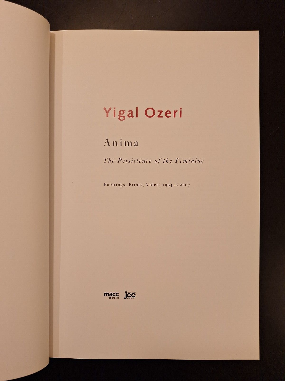 Yigal Ozeri Anima The Persistence of the Feminine Paintings, Prints, Video