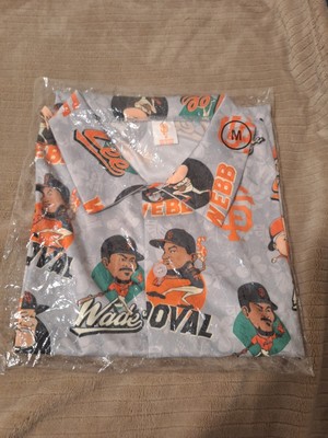 San Francisco Giants 2024 Players Aloha Shirt SGA  Doval, Bailey, Webb 6/1/24  M