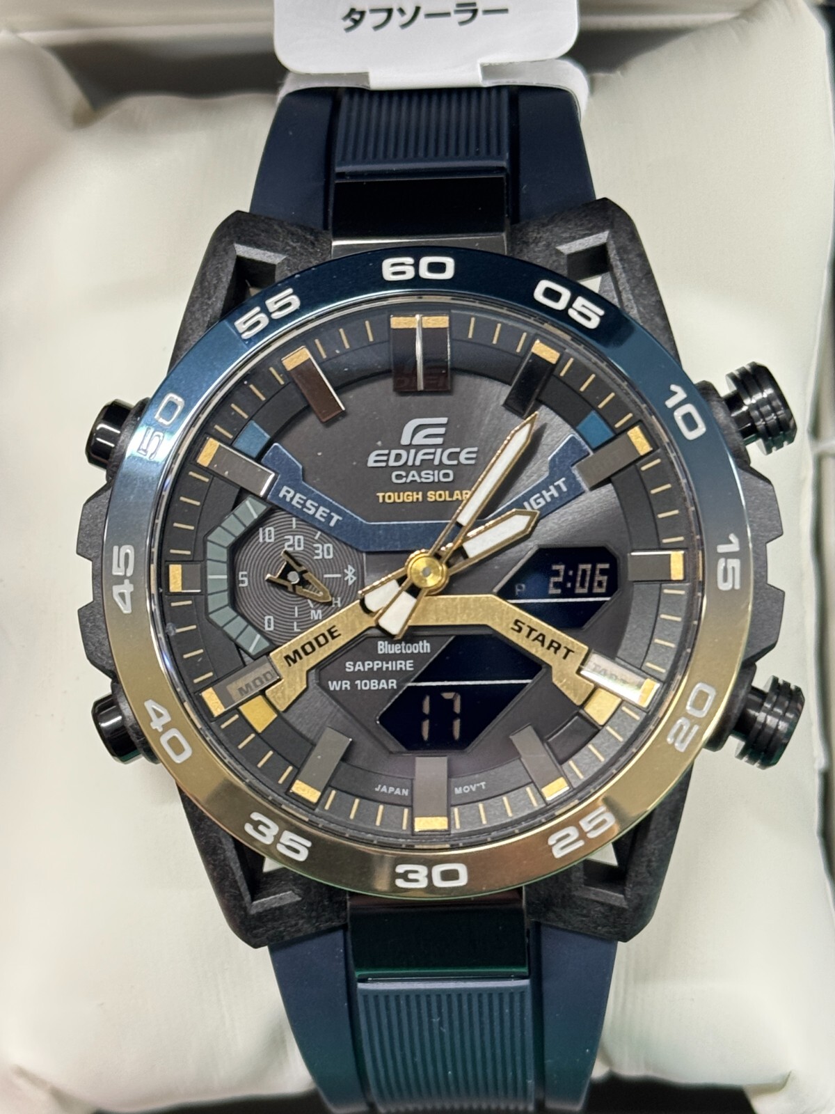 CASIO EDIFICE BluetoothソーラーECB-500 ECB-500 Re Pairing - YouTube