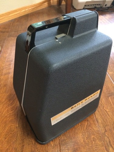 Bell & Howell Director Series 465  Dual Letric 8mm Projector w/ remote in case
