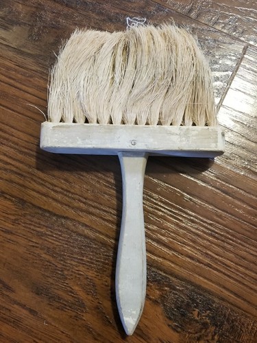 Vintage Large Paint Brushes Lot Of 3 Vtg antique  brush big