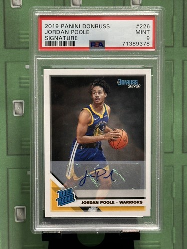 その他 2019 NBA Hoops Jordan Poole Autographed Jordan Poole Golden State Warriors Autographed 2019-20