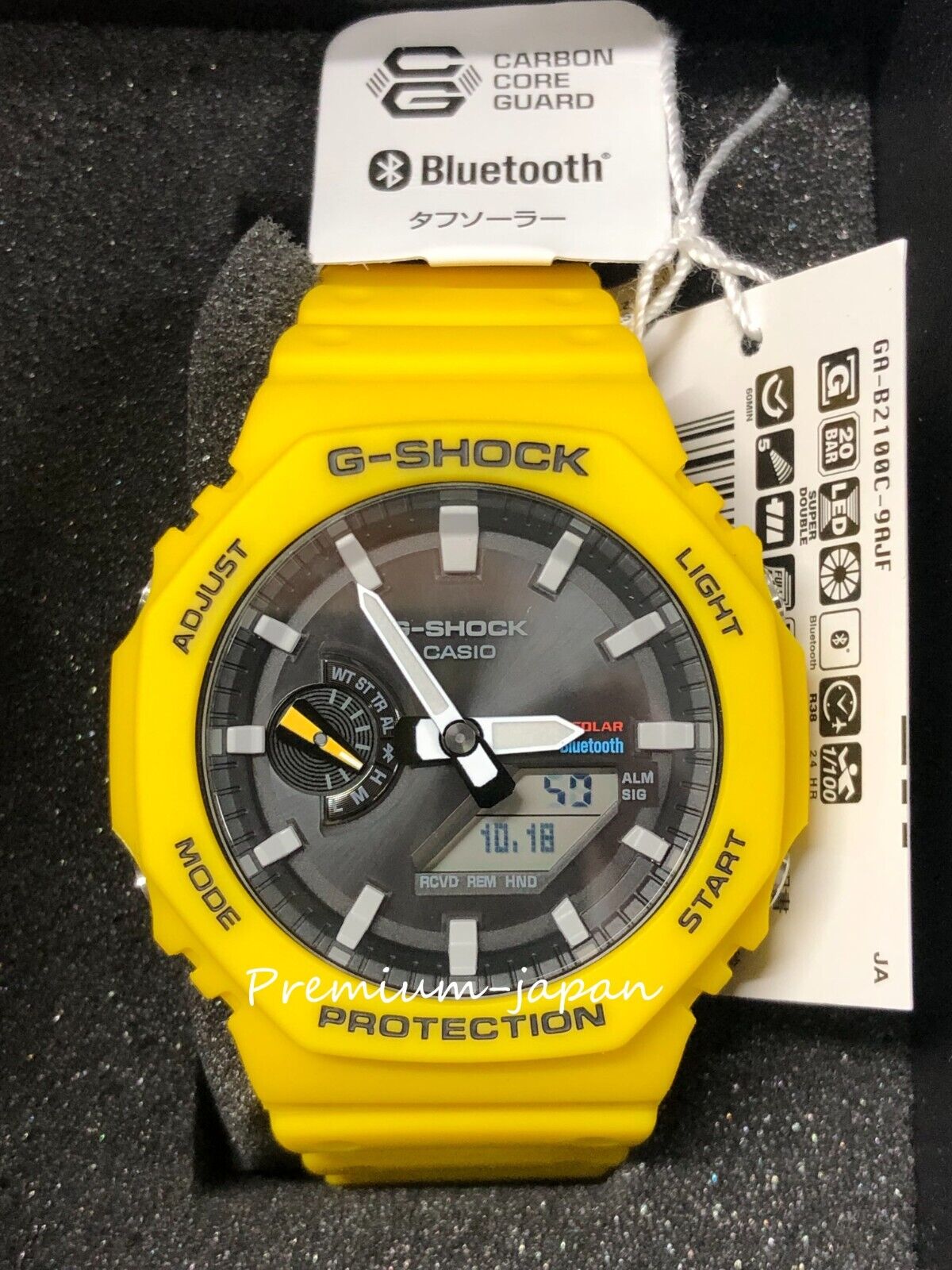 CASIO GA-B2100C-9AJF [G-SHOCK GA-B2100 SERIES Men's Rubber CASIO GA-B2100C-9AJF [G-SHOCK GA-B2100 SERIES Men's Rubber