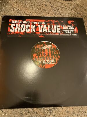 Timbaland Presents Shock Value by Timbaland Pre-release Rare Promo Clean Version