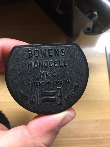 Bowens Monospot Focusing Mono-Spot Studio Flash Head & Mono Cell Great Condition