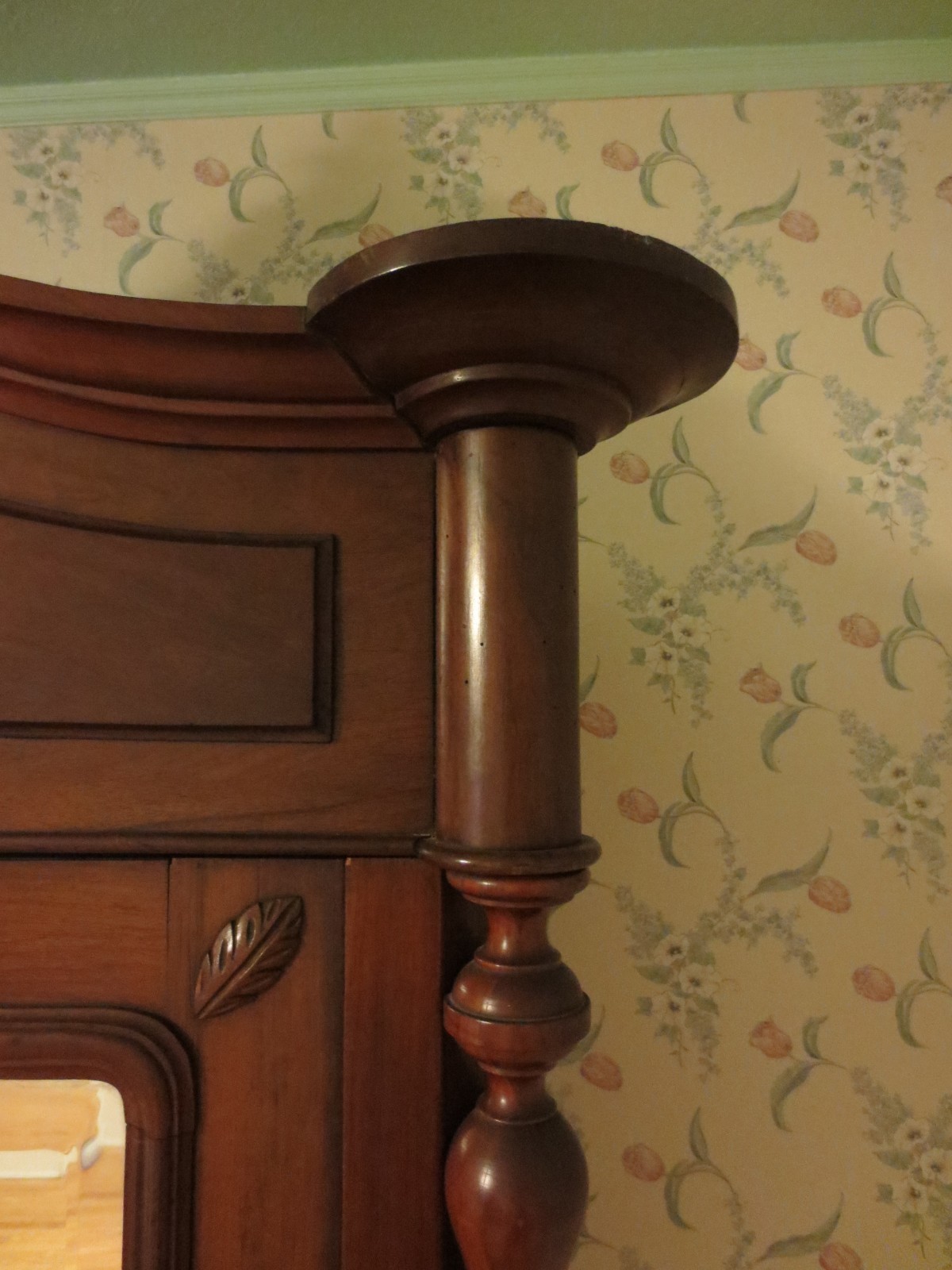 Antique Victorian Walnut Armoire