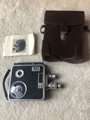 Vintage Meopta A811 Double 8 Cine Camera With case
