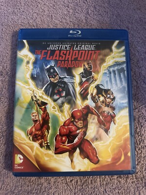 Justice League: The Flashpoint Paradox Blu-ray Disc, 2013, 2-Disc Set Like New