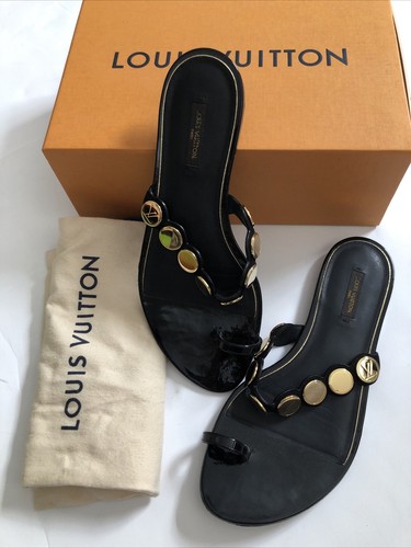 lv flat sandals