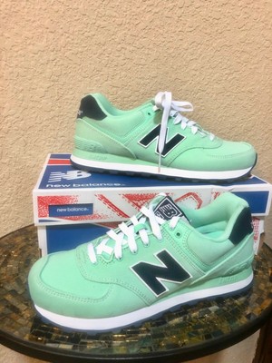mint green new balance 574
