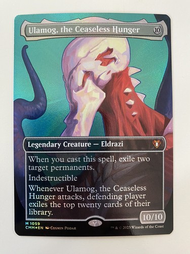 MTG Ulamog, the Ceaseless Hunger英語　Foil UlamogTheCeaselessHunger__5737