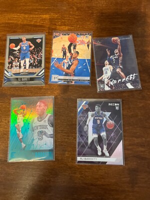 5 Card Lot 2019-20 Chronicles RJ BARRETT  RC     