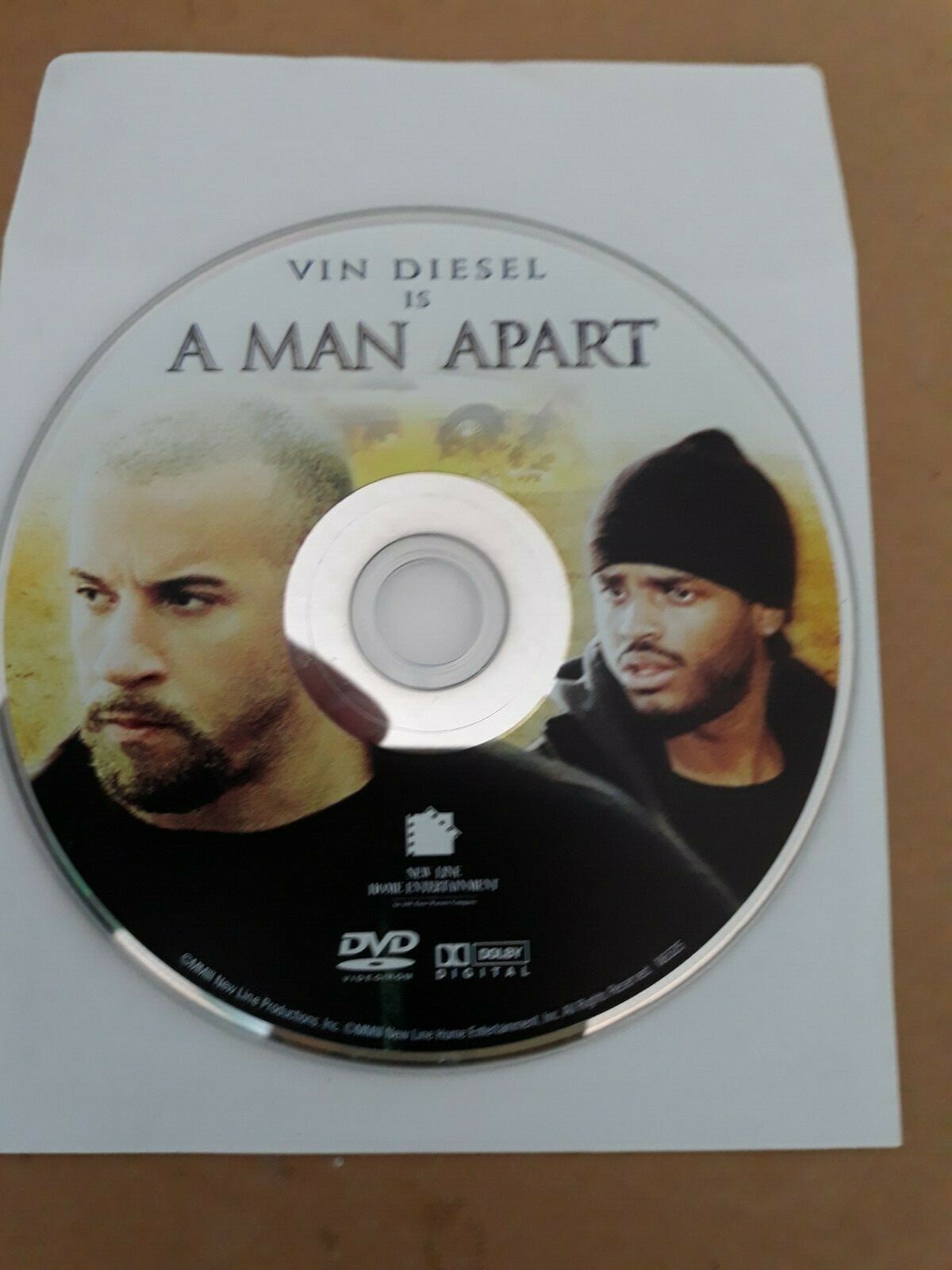 A Man Apart (DVD, 2003) N6525. Vin Diesel, Larenz Tate DISC