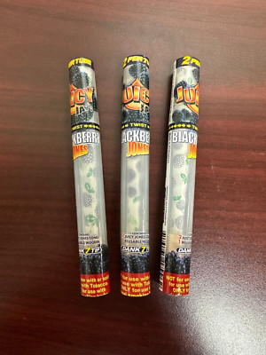 Juicy Jays BLACKBERRY Jones 2ct Cones -3 PACKS -6 Total