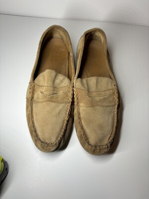 POLO Ralph Lauren Reynold Brown Driving Moccasins Men s 12 D Driving Loafers