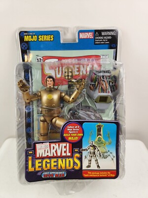 Marvel Legends First Appearance Iron Man Gold variant Mojo Series 2006 Toy Biz 