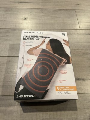 Calming Comfort Calming Heat by Shaper Image 4lb Heating Pad with 9 Combinations