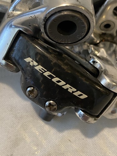 Campagnolo Record 10 Speed Carbon Titanium Rear Derailleur Short Cage Campy