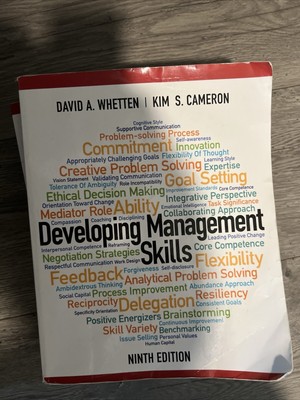 Developing Management Skills by Kim Cameron and David Whetten (2015, Trade...