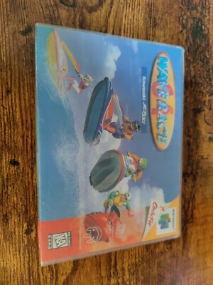 Nintendo 64 Wave Race Game With Plastic Case Tested Working