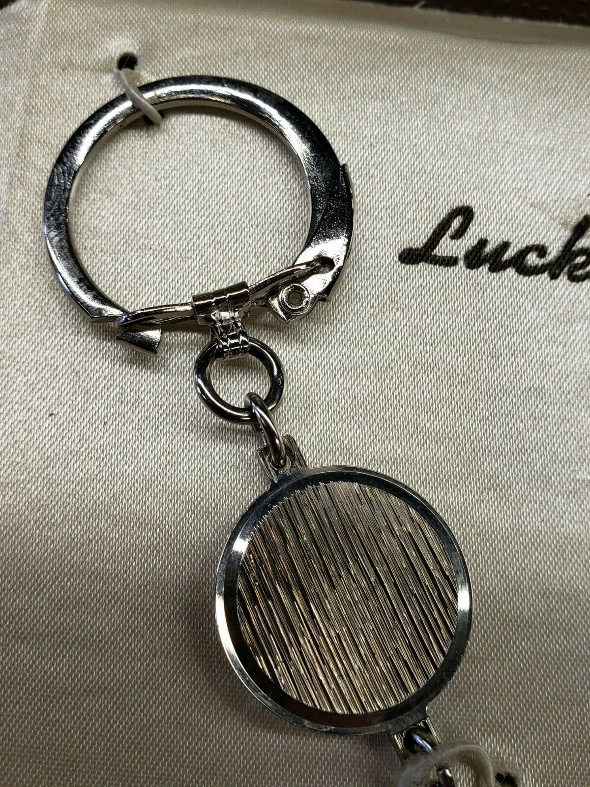 Antique/Vintage Lucky Buck Jewelry Exonumia Morgan Dollar Key Chain ~Free Ship!