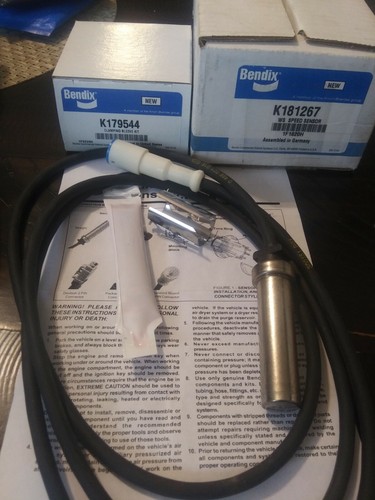 S 〜12/24 BENDIX WS-24 WHEEL SPEED SENSOR K181267 | eBay