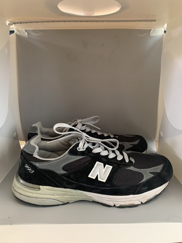 New Balance 993 Black Grey Made In the USA Men's Size 11.5 New Balance 993 Black Grey Made In the USA Men's Size 11.5