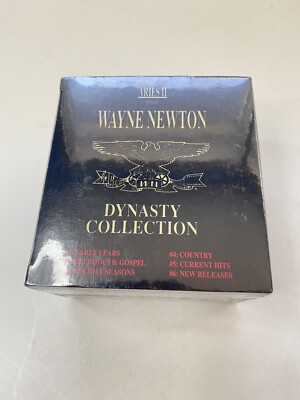 ARIES II Wayne Newton Dynasty Collection 6 Cassette Tapes Boxed Set NEW SEALED