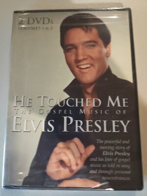 He Touched Me The Gospel Music of Elvis Presley Volumes 1 and 2 DVD Brand New