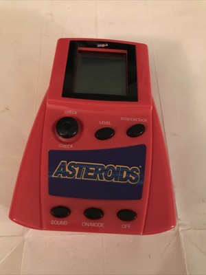 Asteroids Atari Interactive Mini Arcade Electronic Hand Held Video Game 2001 