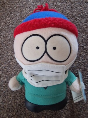 1998 RARE South Park Plush - Limited Edition Doctor / Surgeon Stan (approx 6”)