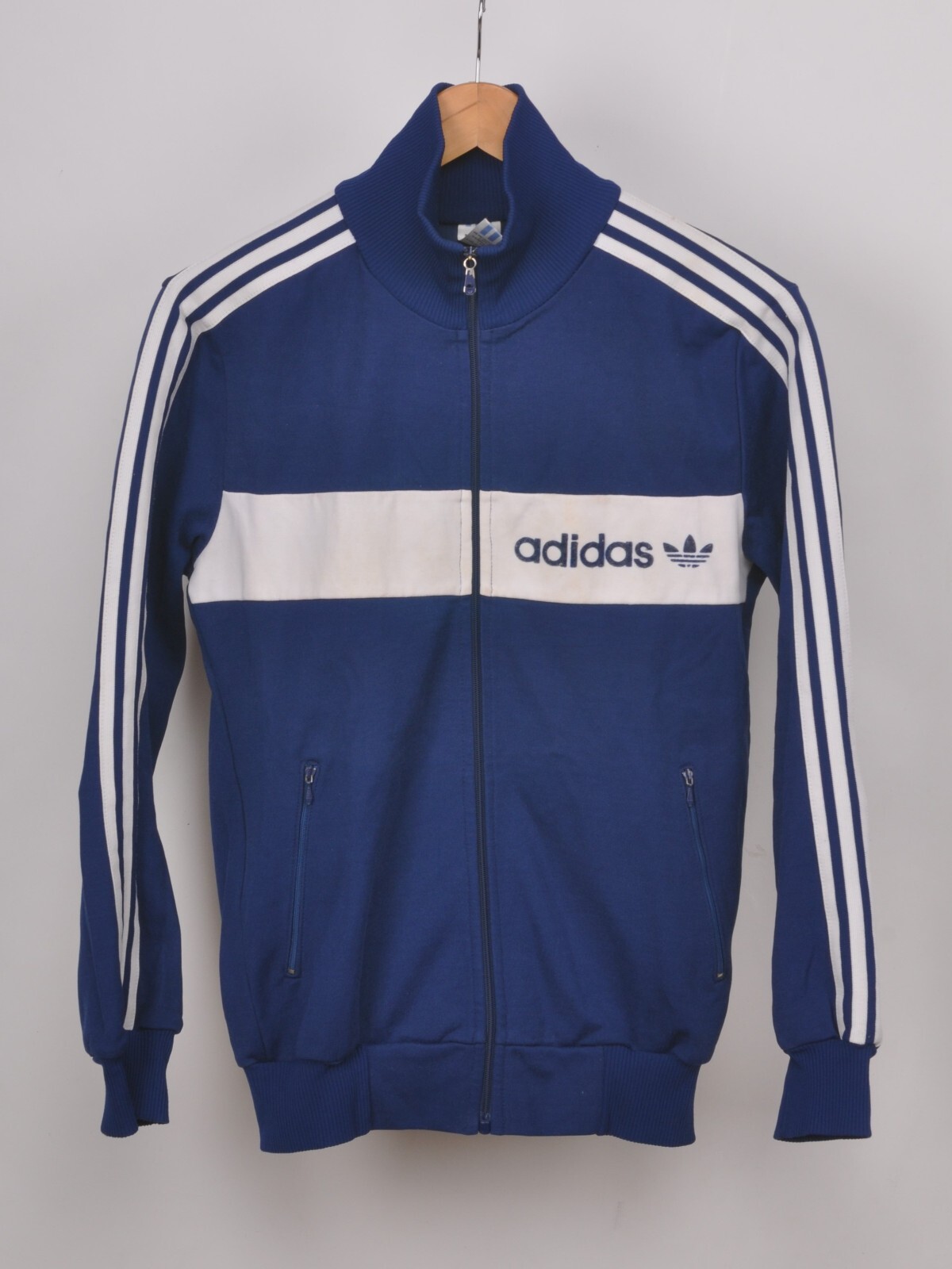 ジャケット・アウター 80s 90s adidas Fire Bird Track Top Vintage 80s Adidas Full Zip Track Top Jacket Blue Firebird