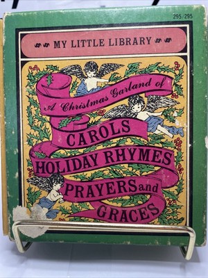 1964 My Little Library Rutledge Christmas Books Set Of 3 Ills. By Betty Fraser