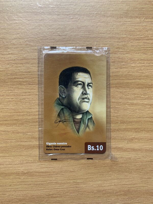 Venezuela Military Communist Regime Dictator Hugo Chavez Collectible Card