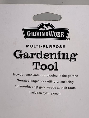 Groundwork Multi-purpose Gardening Tool/Metal Detecting digging 
