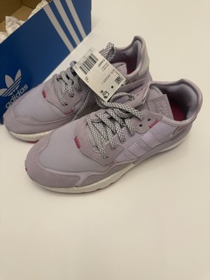 Adidas Nite Jogger Sneakers Shoe Lavender Women’s 6.5