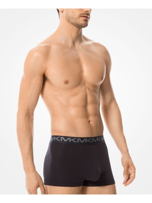 

MICHAEL KORS Intimates 2 Pack, черное эластичное нижнее белье с защитой от запаха, Черный, 6BR1T10033