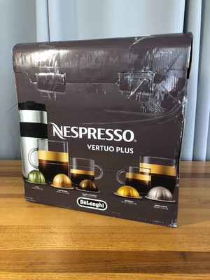 DeLonghi Nespresso VERTUO PLUS Coffee Machine ENV150BM Matte Black Refurbished