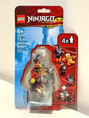 lego ninjago 40374 golden zane accessory set new exclusive minifigures 194399766304