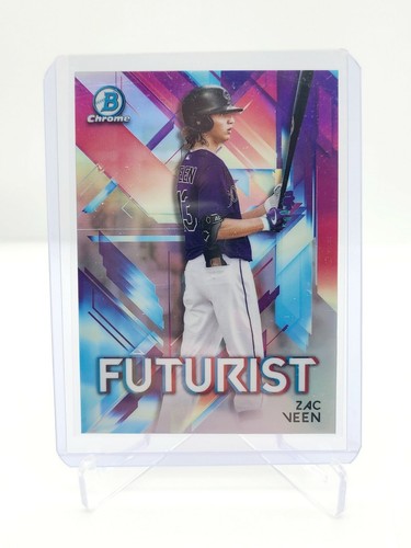 その他 bowman2021 ZAC VEEN atomicrefractor auto 2021 Bowman's Best Atomic Refractor Zac Veen Colorado