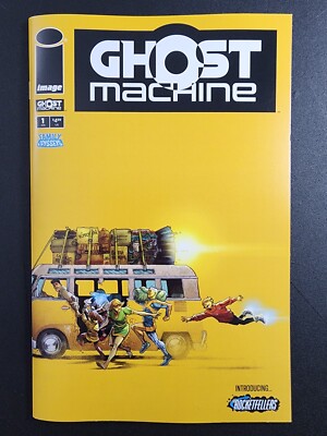 Ghost Machine #1  NM  Francis Manapul Rocketfellers Variant Image Comics 2024