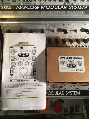 4ms Dual Looping Delay DLD Eurorack Module