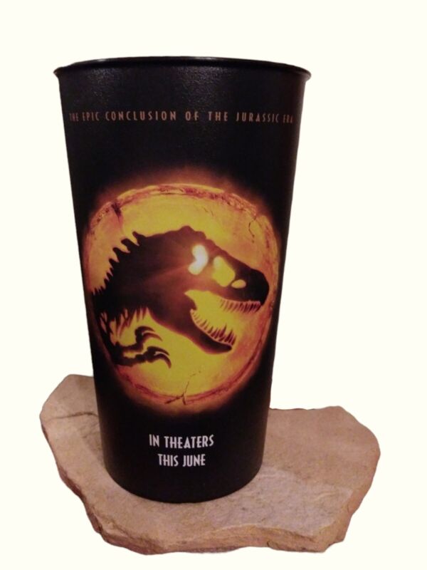 Jurassic World: Dominion 2022 MOVIE THEATER PROMO 44 OZ PLASTIC CUP 