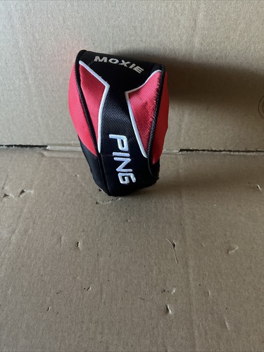 PING Moxie driver head cover black red youth junior golf club sock