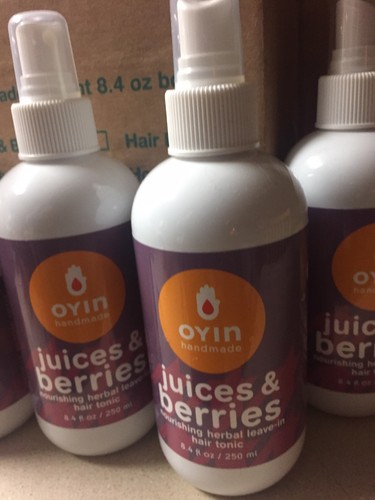 NEW OYIN Handmade Juices & Berries Herbal Leave-In Hair Tonic 8.4 oz Lot 6