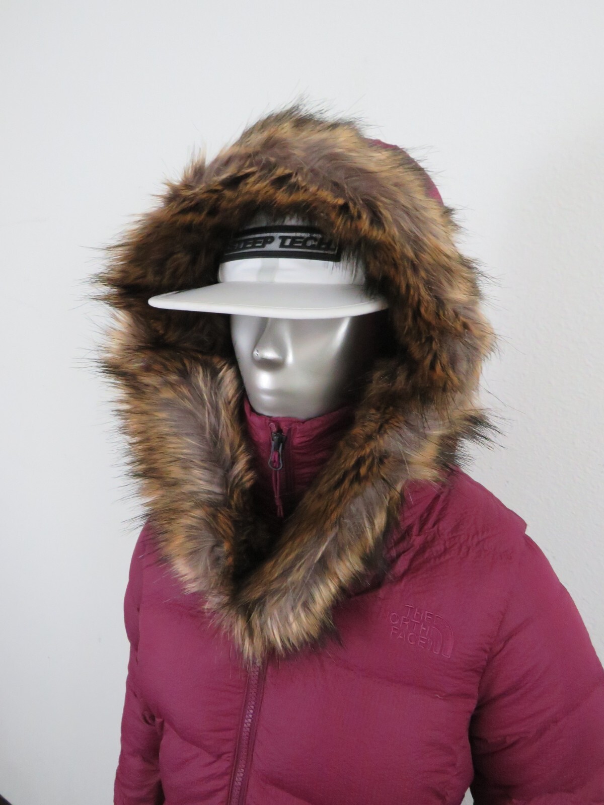 Pre-owned The North Face Womens  Dreamer Parkina 600-down Winter Jacket Hooded Boysenberry In Purple