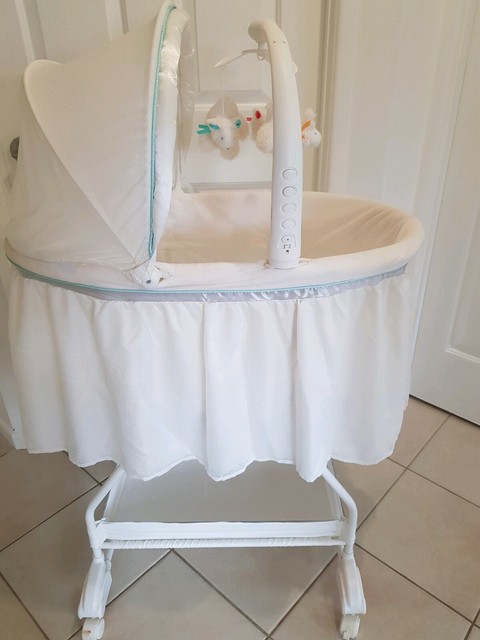 my little lamb rocking bassinet