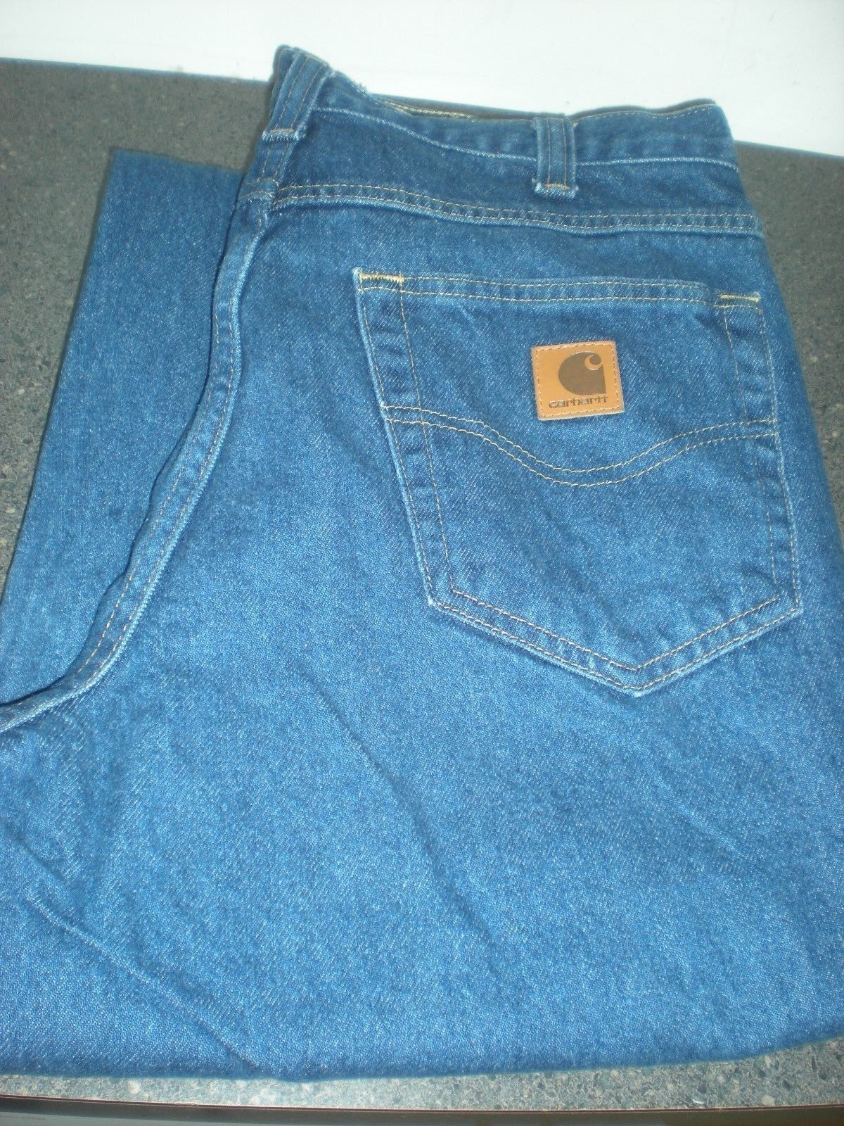 Carhartt 381-83 DENIM RELAXED FIT WORK JEANS V GOOD CONDITION (PICK YOUR SIZE)*A
