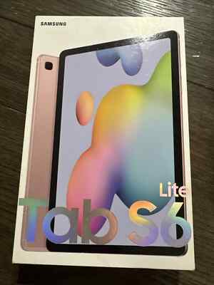 NEW! Samsung Galaxy Tab S6 Lite (2022) SM-P613 64GB, Wi-Fi, 10.4'' Chiffon Pink