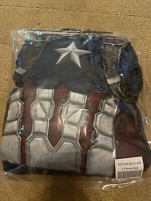 Rubies Captain America Winter Soldier Deluxe Stealth Suit Costume, Child SMALL